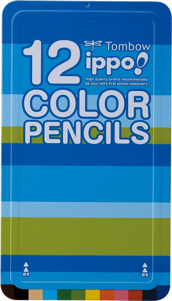 Amazon.co.jp: Tombow Pencil Colored Pencil ippo! Slide cans